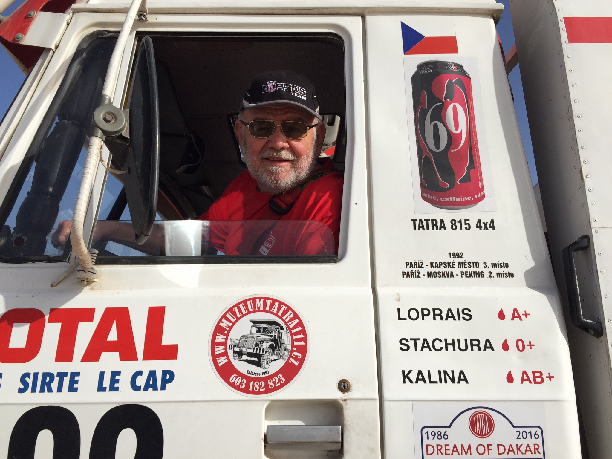 Karel Loprais opět za volantem Tatry